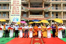 Sóc Trăng: Chùa Quan Âm Đông Hải đưa khu Tăng xá vào phục vụ cách ly