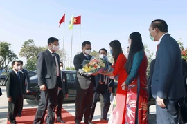 Đoàn đại biểu cấp cao Quốc hội Lào thăm, làm việc tại tỉnh Vĩnh Phúc