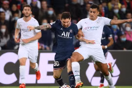 Man City và PSG sẽ tranh vé đầu tiên vào vòng 1/8. (Nguồn: Getty Images)