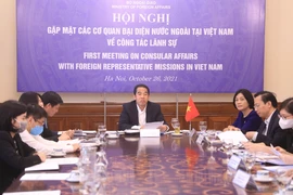 ​Gặp mặt Cơ quan đại diện nước ngoài tại Việt Nam về công tác lãnh sự