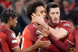 Bayern thẳng tiến vào vòng 1/8 Champions League. (Nguồn: AP)