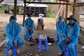 An Giang xử phạt hành chính, cách ly 4 đối tượng nhập cảnh trái phép