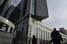 Trụ sở ngân hàng Sberbank tại Moskva, Nga. (Ảnh: AFP/ TTXVN)
