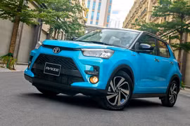Toyota Raize tại Hà Nội. (Nguồn: Tuoitre.vn)