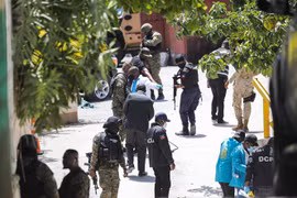 Đường phố ở Haiti. (Ảnh: AFP/TTXVN)