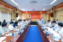 Quang cảnh buổi làm việc. (Ảnh: Phương Hoa/TTXVN)
