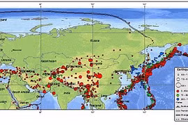 Động đất mạnh 6,5 độ gần bán đảo ​Kamchatka thuộc Viễn Đông Nga