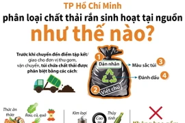 TP.HCM phân loại chất thải rắn sinh hoạt tại nguồn như thế nào?