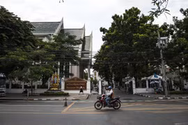 Quang cảnh bên ngoài một trường đại học ở Bangkok, Thái Lan. Ảnh minh họa. (Nguồn: AFP/TTXVN)