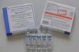 Vaccine Sputnik V phòng COVID-19 của Nga. (Ảnh: AFP/TTXVN)