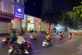 Đường Cao Thắng (Quận 3). (Ảnh: Hồng Giang/TTXVN)
