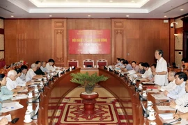 Quang cảnh phiên họp. (Ảnh: Phạm Kiên/TTXVN)