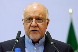 Bộ trưởng Dầu mỏ Iran Bijan Namdar Zanganeh phát biểu tại hội nghị. (Nguồn: AFP/TTXVN) 