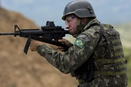 Binh sỹ Brazil. (Nguồn: CNN)