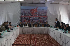 Quang cảnh hội thảo. (Ảnh: Huy Bình-Đăng Chính/Vietnam+)