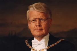 Tổng thống nước Cộng hòa Iceland Ólafur Ragnar Grímsson. (Nguồn: TTXVN phát) 