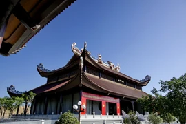 Một góc công trình Khu truyền thống Cách mạng Sài Gòn-Chợ Lớn-Gia Định trong ngày khánh thành. (Ảnh: Thế Anh/TTXVN) 