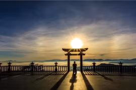 Cổng chùa Linh Quy Pháp Ấn. (Ảnh: CTV)