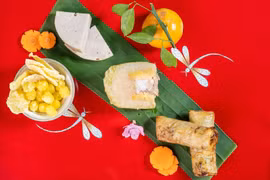 Một góc nhỏ hương vị Tết truyền thống của khách sạn. (Ảnh: /Vietnam+)