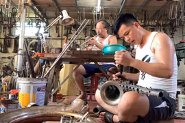 Phạm Pháo: ngôi làng sản xuất kèn đồng lừng danh thành Nam