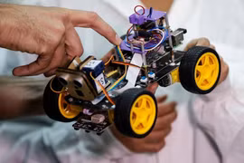 Israel phát triển robot có thể đánh hơi bằng râu của châu chấu