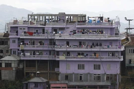 Ngôi nhà của gia đình ông Pu Ziona ở Ấn Độ. (Nguồn: Oddity Central)