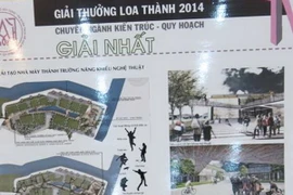 Trao giải Loa Thành cho các đồ án kiến trúc, xây dựng xuất sắc