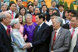 Chủ tịch nước tiếp Đoàn đại biểu nghệ nhân làng nghề Việt Nam