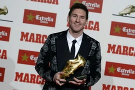 Lionel Messi chính thức nhận giải thưởng Chiếc giày vàng