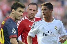 Công bố danh sách rút gọn Quả bóng vàng FIFA 2013