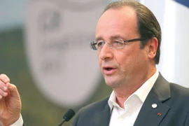 Tổng thống Pháp Francois Hollande. (Nguồn: gulf-times)