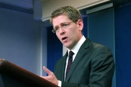Người phát ngôn Nhà Trắng Jay Carney. (Nguồn: AP)