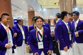 U23 Việt Nam đã đến Myanmar.