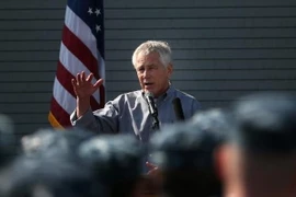 Bộ trưởng Quốc phòng Mỹ Chuck Hagel. (Nguồn: AFP)