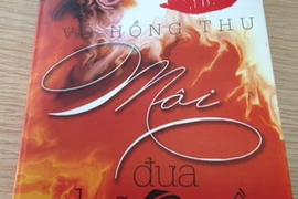 Bìa sách "Môi đưa bão về" của tác giả Võ Hồng Thu
