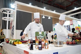 Triển lãm Food & Hotel Việt Nam tổ chức tại thành phố Hồ Chí Minh tháng 12/2022. (Ảnh: Đức Duy/Vietnam+)