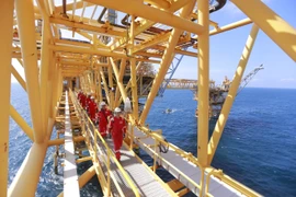 Lĩnh vực dầu khí đóng góp lớn cho nguồn thu ngân sách. (Ảnh: PV/Vietnam+)