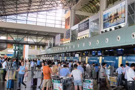 Nhà ga hành khách T1-Nội Bài. (Ảnh: Việt Hùng/Vietnam+)