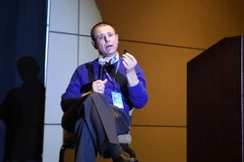 Phó Giám đốc phụ trách an ninh và bảo mật dữ liệu của Google Gerhard Eschelbeck. (Nguồn: THX/TTXVN) 