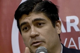 Ông Carlos Alvarado Quesada. (Nguồn: AFP/TTXVN)