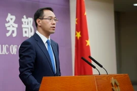 Người phát ngôn Bộ Thương mại Trung Quốc Cao Phong. (Nguồn: THX/TTXVN)