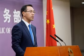 Người phát ngôn Bộ Thương mại Trung Quốc Cao Phong. (Nguồn: THX/TTXVN)