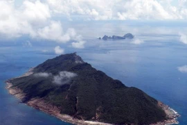 Toàn cảnh đảo Senkaku trên biển Hoa Đông. (Nguồn: AFP/TTXVN)