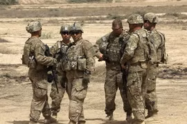 Binh sỹ Mỹ tại Syria. (Nguồn: Sputnik/TTXVN)