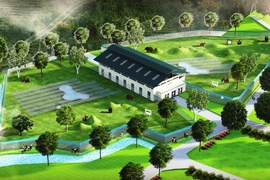 Phối cảnh dự án nhà gấu đôi bán hoang dã. (Ảnh: Hùng Võ/Vietnam+)