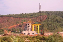 Công trình thủy điện Sông Lô 2 tại tỉnh Hà Giang. (Ảnh: H.C/Vietnam+)