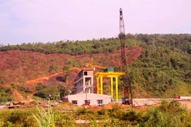 Dự án Thủy điện Sông Lô 2 tại tỉnh Hà Giang. (Ảnh: H.C/Vietnam+) 