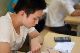 Kỳ thi trung học phổ thông quốc gia sẽ ổn định đến năm 2020. (Ảnh: Phạm Mai/Vietnam+)