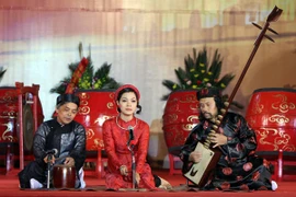 Liên hoan ca trù 2014: Tập trung giới thiệu lớp nghệ sỹ kế cận