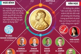 Toàn cảnh mùa giải Nobel năm 2024